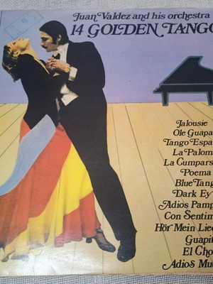 Juan Valdez And His Orchestra 14 Golden Tangos LP, λατινικά
