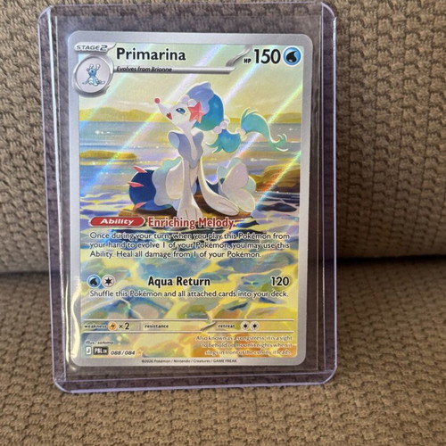 Primarina Pokemon TCG Pitch Black card