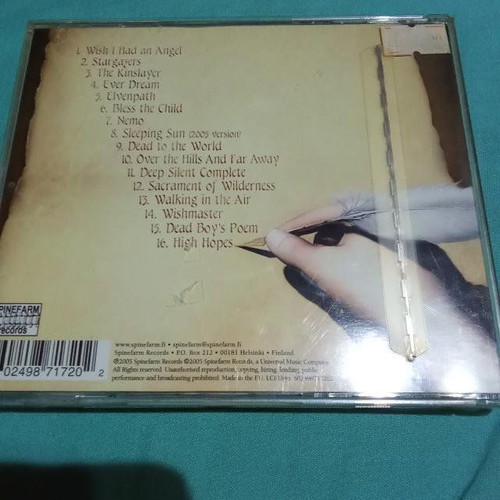Nightwish Highest Hopes CD used, metal