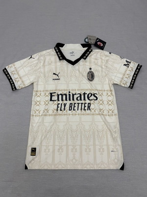 Puma X Pleasures 23/24 AC Milan football kit, official replica