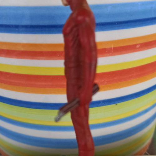 Marvel Dare Devil figure used, metal