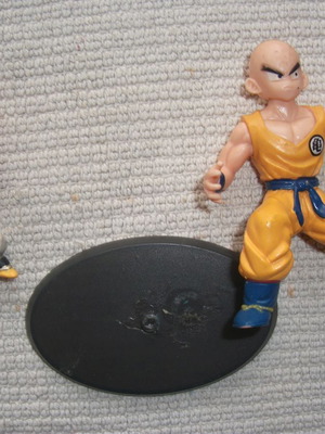 Dragon Ball figures used, set of 2