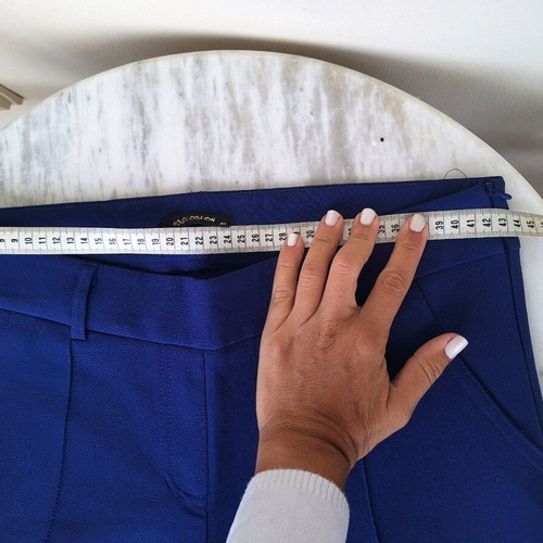 Blue suit pants large like new