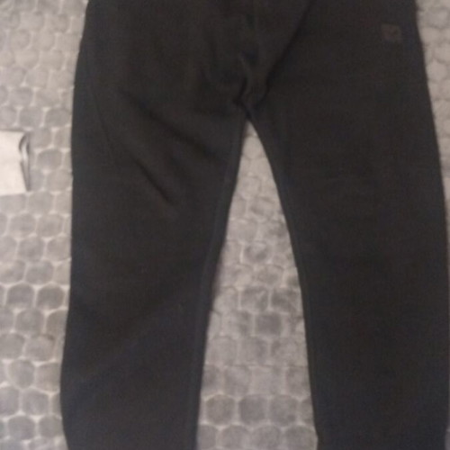 Superdry black cotton sweatpants like new, size L