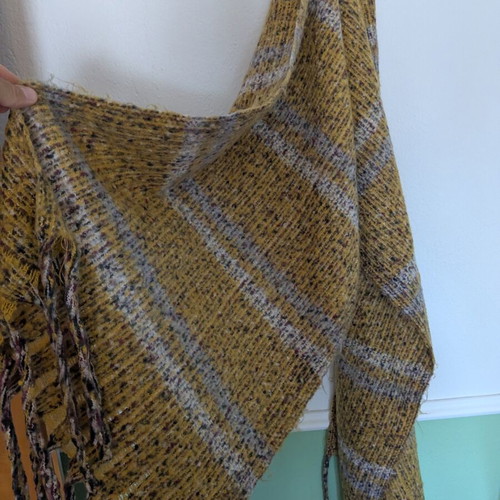 Scarf used, multicolor