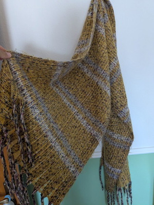 Scarf used, multicolor