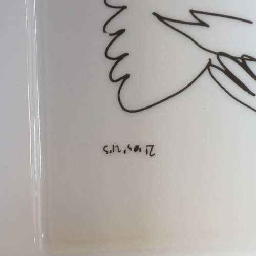 Pablo Picasso decorative porcelain plate like new