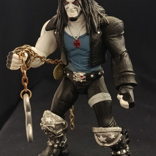 DC Comics Direct ReActivated Lobo Action Figure Series 1 used, 16 cm
