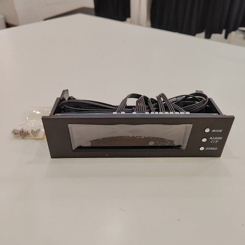 Fan Speed Controller 5.25" LCD panel νέο με οθόνη θερμοκρασίας και αισθητήρα CPU