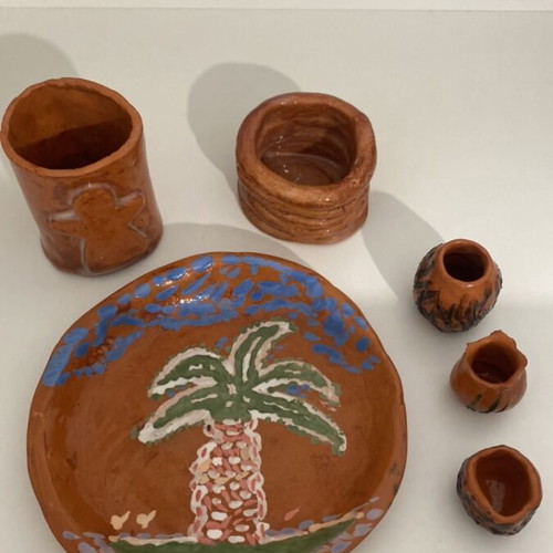 Ceramics new, pack of 6, handmade with imperfections