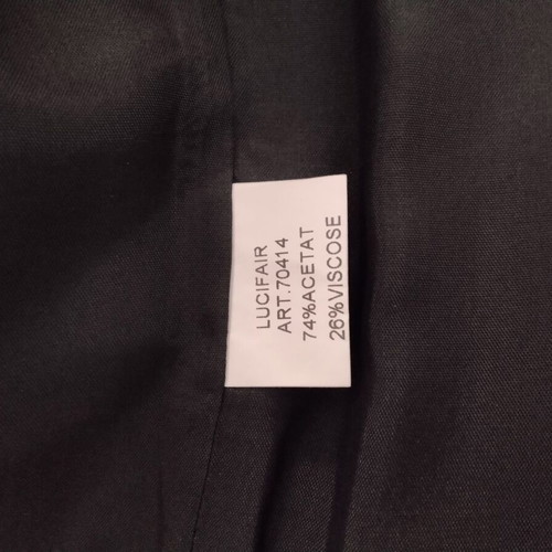 Lucifair Collection black dress new with tag, decorative chain