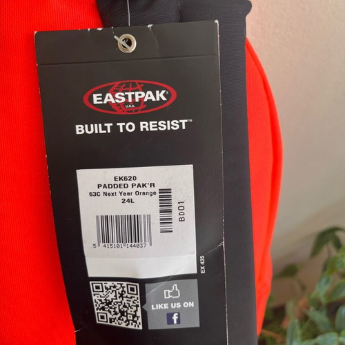 Eastpak backpack new, red