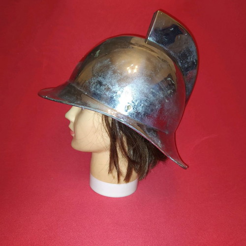 Adrian A PP and Royal Greek Gendarmerie Traffic Helmets used, 2 collectible pieces