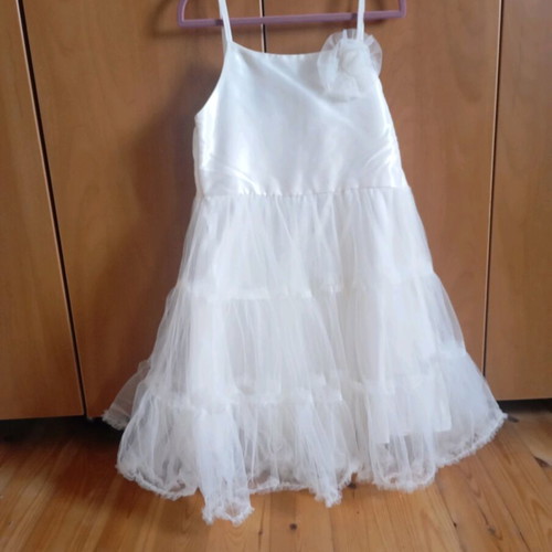 White girls concert dress H&M like new, size 140 cm