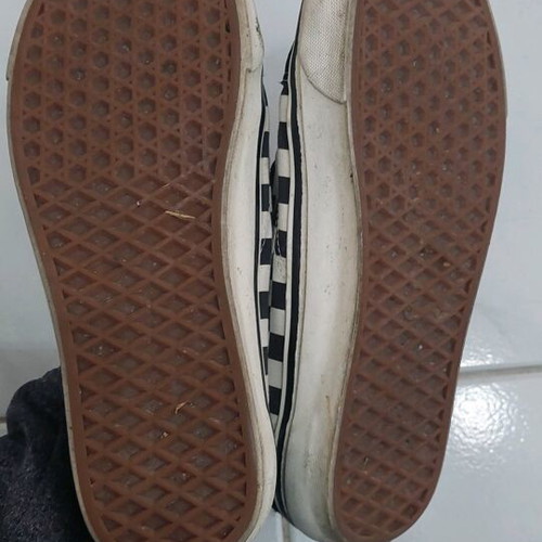 Vans shoes used, size 42.5, black and white