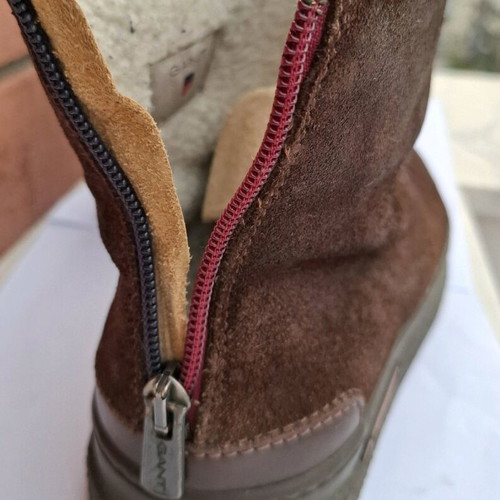 Gant women's leather ankle boots brown like new