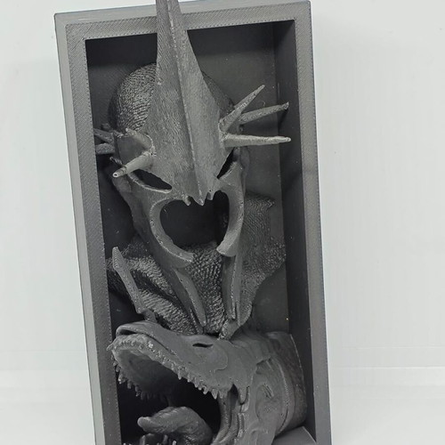 Witch-king of Angmar and Fell Beast 3D wall art like new