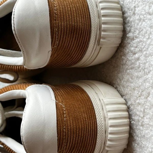 Zara brown corduroy sneakers, size 36