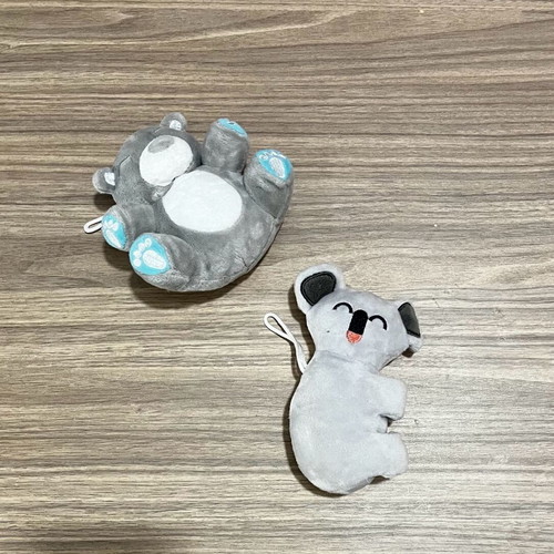 Set of small baby dolls like new with string for mobile