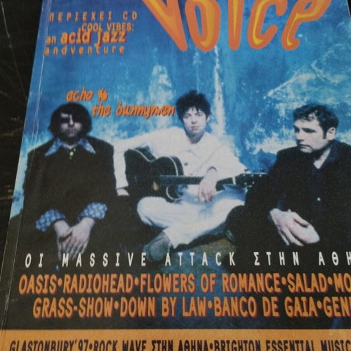 Voice music magazine #4 with cover wear, August-September 1997