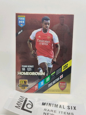 Eddie Nketiah Homegrown collectible card Panini Adrenalyn XL 2024 like new