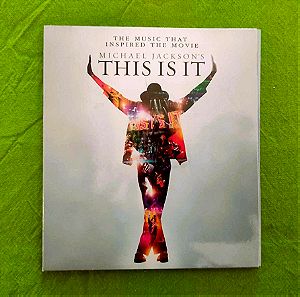 Michael Jackson - "This Is It" Διπλό CD Άψογο