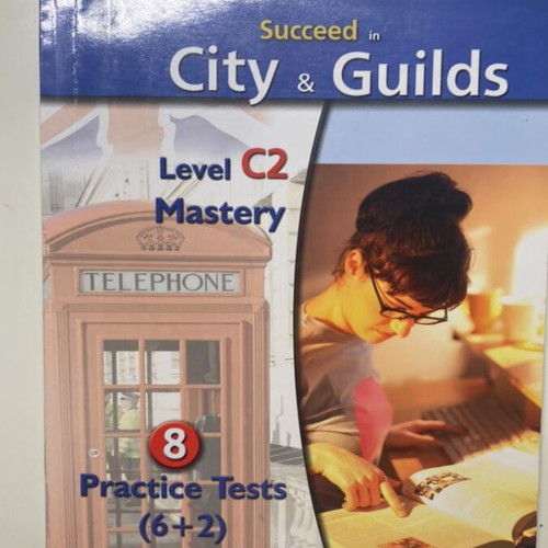Succeed in City and Guilds book used for Proficiency level