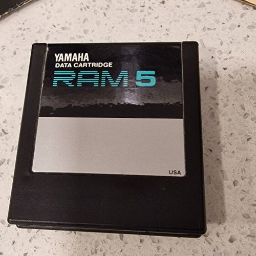 Yamaha RAM 5 Data Memory Cartridge like new, rare for DX7II TX802 RX5
