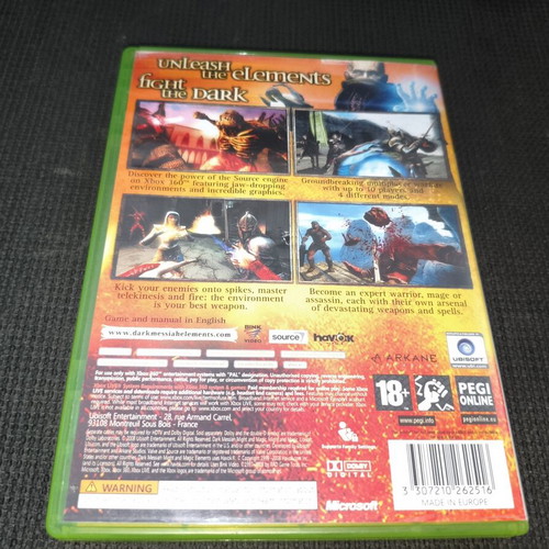 Dark Messiah Xbox 360 game