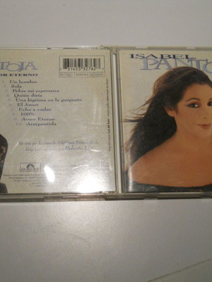 Isabel Pantoja Amor Eterno CD used, Latin pop flamenco