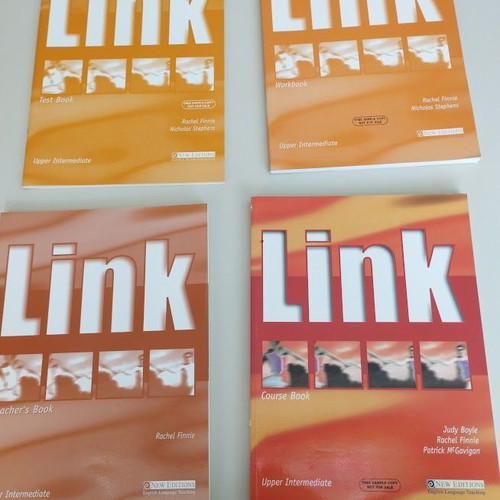 Link Upper Intermediate English Set like new, 4 books + CD
