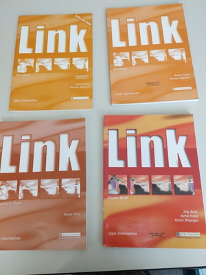 Link Upper Intermediate English Set like new, 4 books + CD