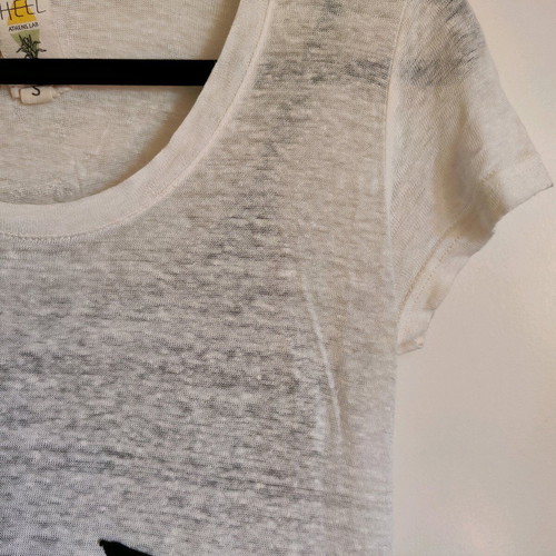Heel Athens Lab Double Asymmetrical Dress "Cat" - 100% Linen & Organic Cotton - Size S