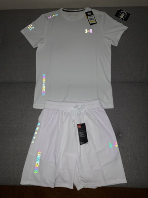 Under Armour Reflective Set white new, sizes S/M/L/XL