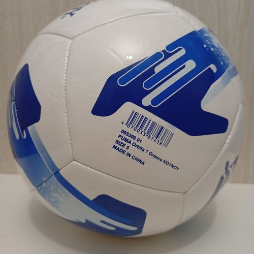 PUMA Orbita 7 MS Official Football Soccer Ball, white and blue, ΝΟΥΝΟΥ Promo