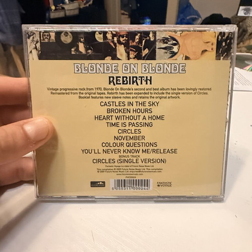Blonde on Blonde Rebirth CD like new, psychedelic rock