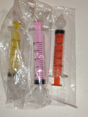 Βρεφική σύριγγα για ρινικές πλύσεις, 10ml, με μαλακό σιλικονούχο στόμιο