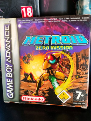 Metroid Zero Mission. Game boy advance games