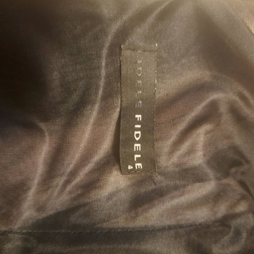 FIDELE midi dress like new, black multicolor, size L