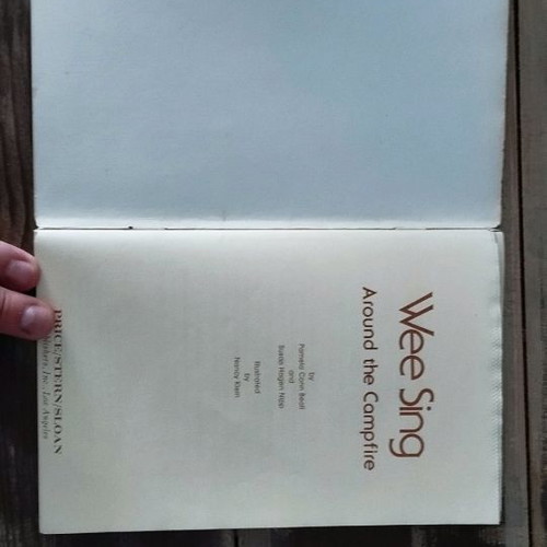 Vintage Wee Sing Around the Campfire book used
