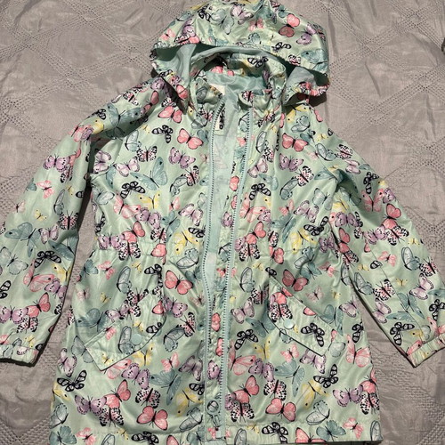H&M thin jacket for girls like new, multicolored