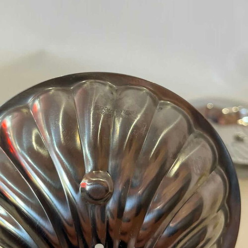 Tramontina Brazil vintage inox 18/10 shell-shaped soap dishes set of 3