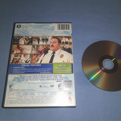 Paul Blart Mall Cop DVD used, comedy with subtitles