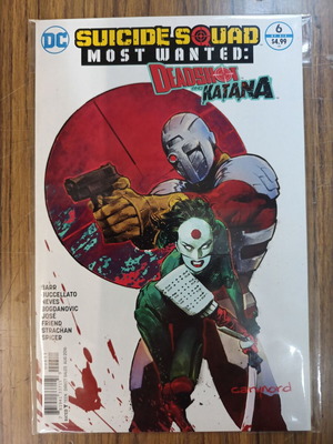DC Comics Suicide Squad Most Wanted Deadshot and Katana used