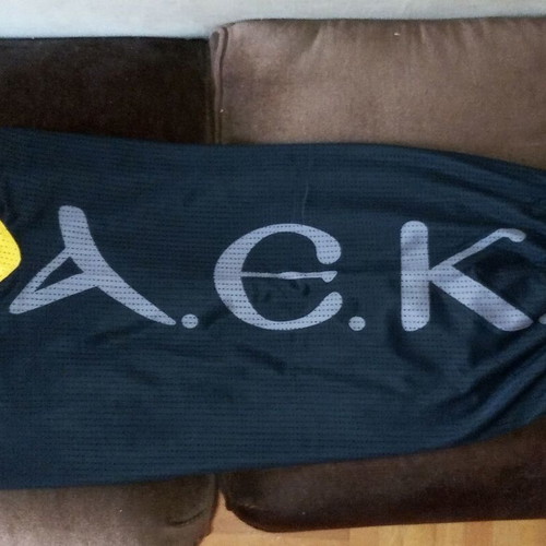 AEK Basketball Shorts matchworn used, size 3XL