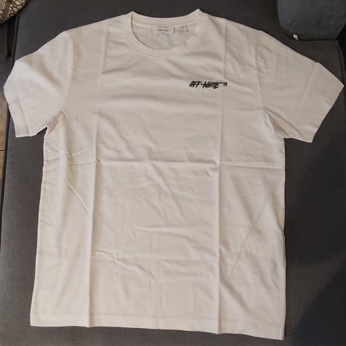 Off White white t-shirt, size Large