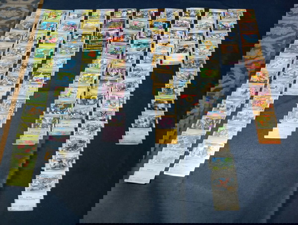 84 κάρτες Pokemon (SCR) μονές όχι διπλές είναι μόνο common