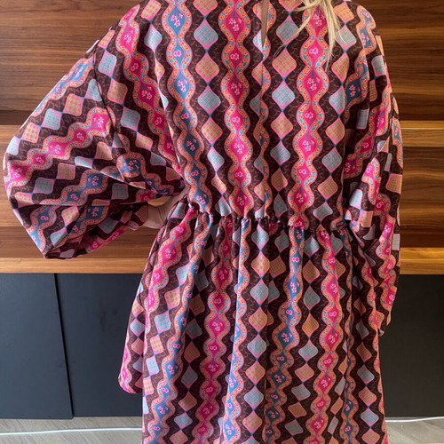 Mirac dress oversized one size with fleece fabric like new