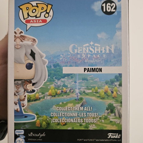Paimon #162 Funko Pop used with box damage