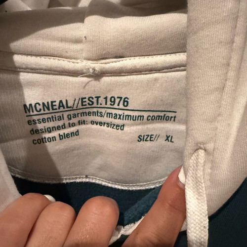 Colorful hoodie XL like new